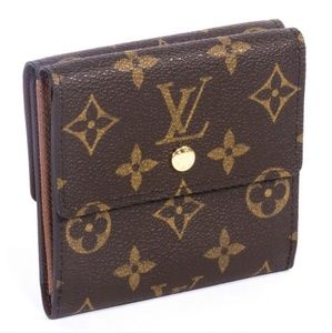 Authentic Louis Vuitton Monogram Portefuille Elise